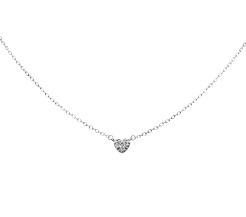 GRAV Chloee Heart Ezüst 925 Nyaklánc