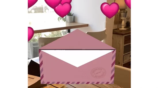 Szerelmes Üzenet a Kiterjesztett Valóságban