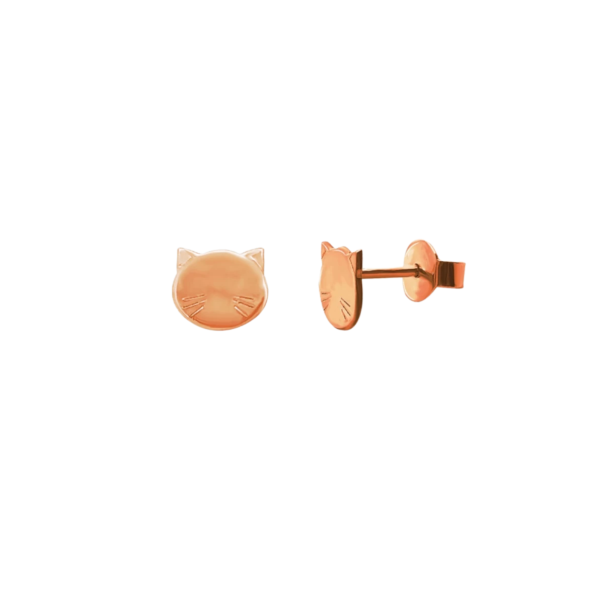 GRAV Cat Baby Arany 14K Fülbevaló