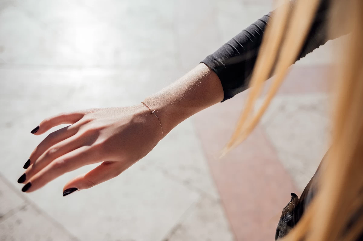 Grav Cross Ezüst 925 Karkötő