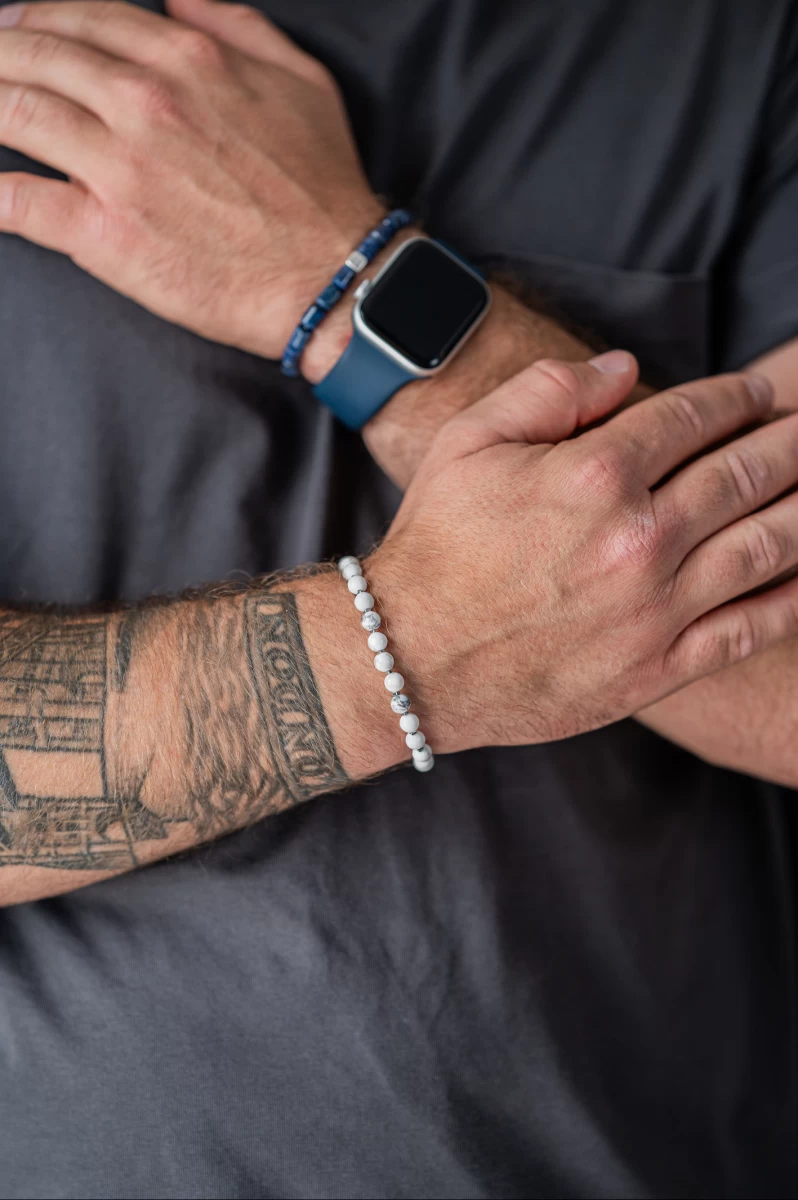 GRAV Men Force Howlit Ezüst 925 Karkötő