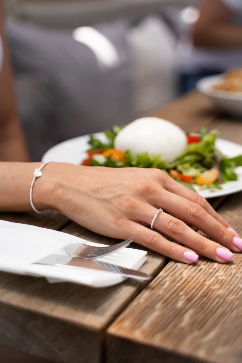 Grav Little White Pearl Ezüst 925 Gyűrű