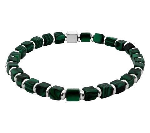 GRAV Apollo Malachite Men Ezüst 925 Karkötő