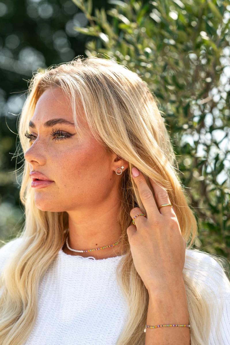 Nolita Kör Ezüst Fülbevaló