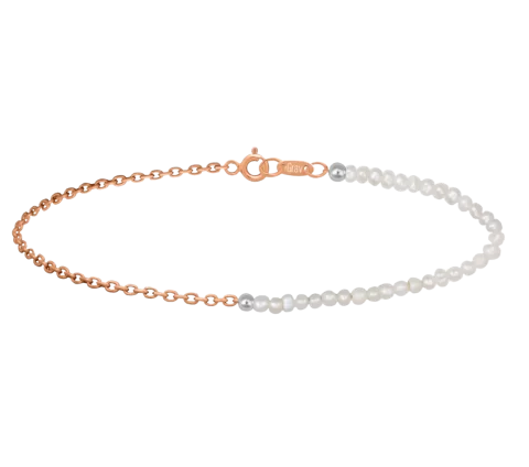 Grav Florance Pearl Arany 14K Bokalánc