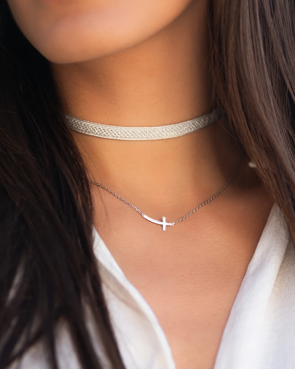 GRAV Cross Arany 14K Nyaklánc