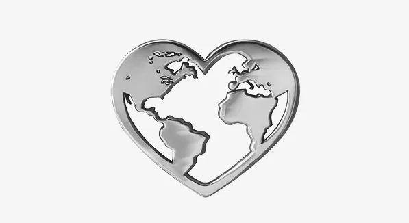 Szívben Földgömb