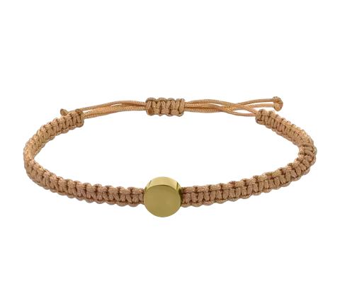 GRAV Macrame Circle Ezüst 925 Karkötő