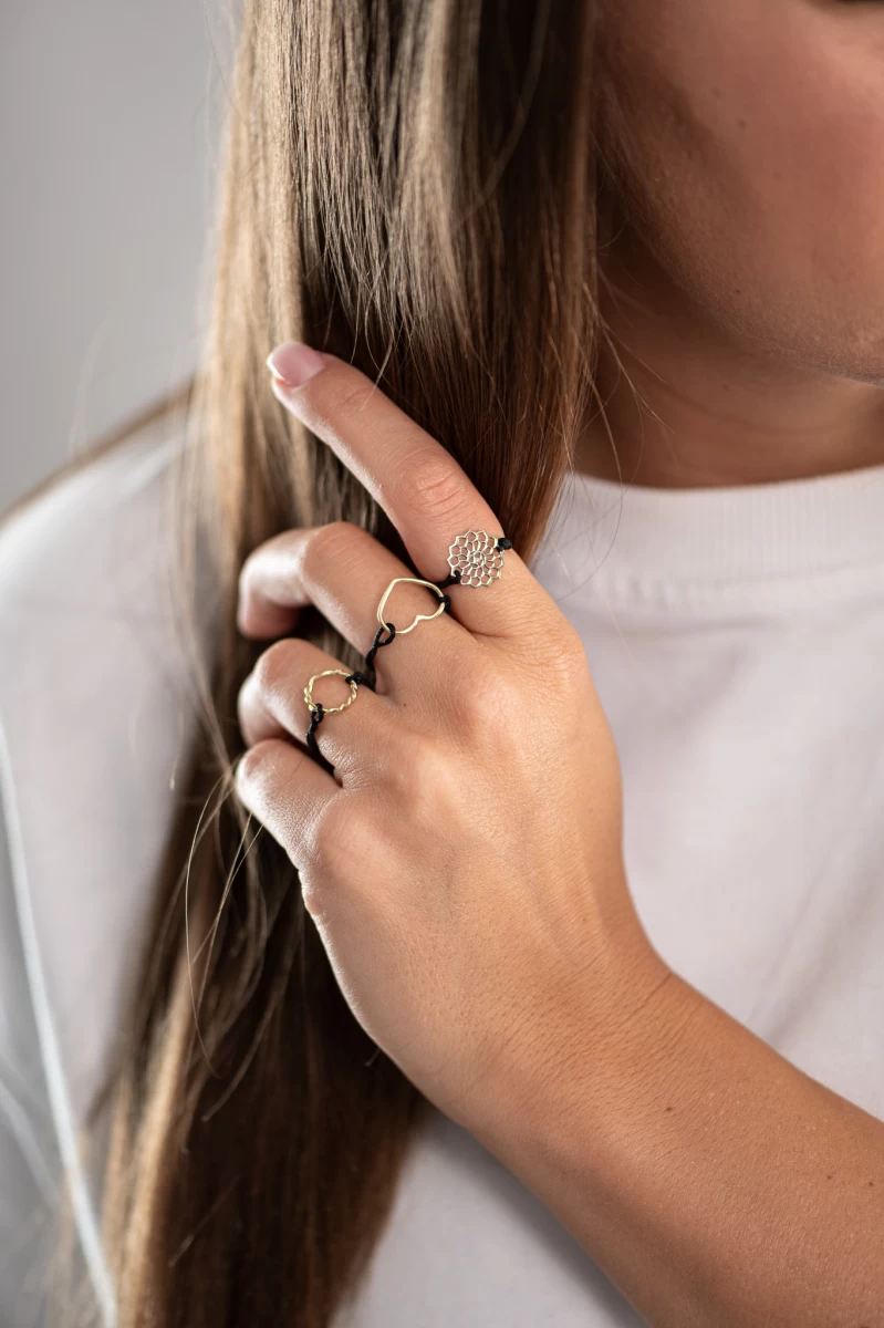 Grav Nolita Circle Arany 14K Gyűrű