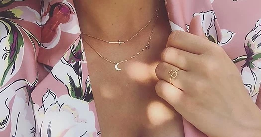 Grav Moon Ezüst 925 Nyaklánc