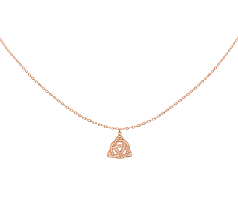 GRAV Triquetra Contour Arany 14K Nyaklánc