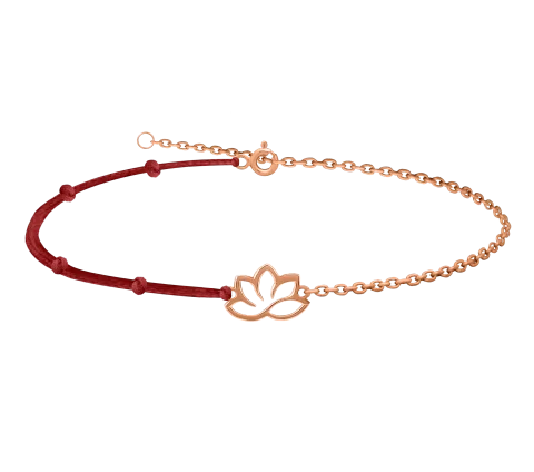 GRAV Yoga Balance Lotus Arany 14K Bokalánc