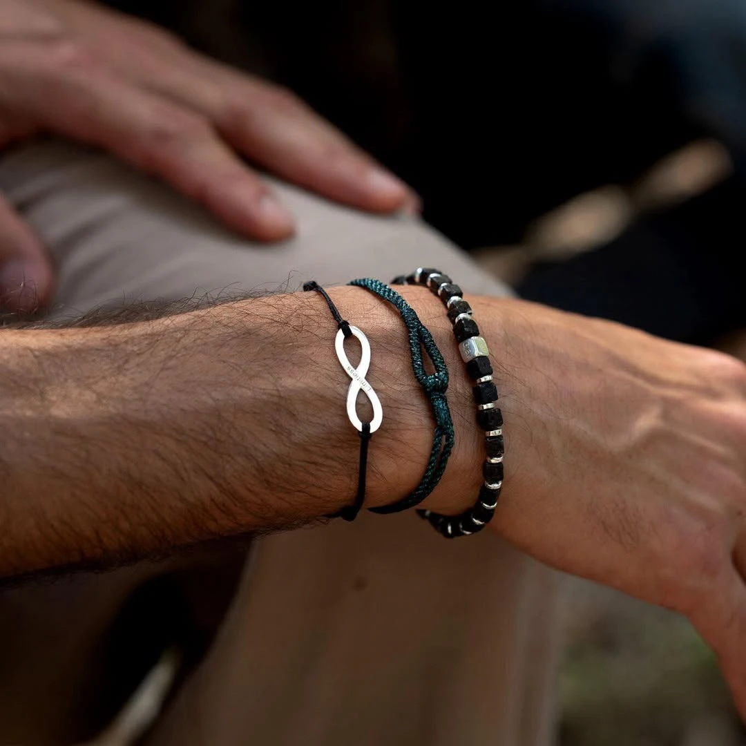 GRAV Apollo Onyx Men Ásvány Karkötő