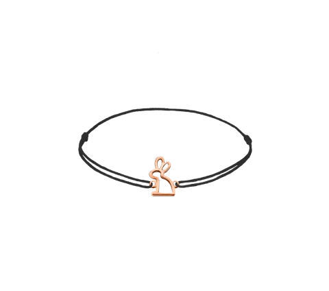 GRAV Bunny Contour Baby Arany 14K Fonalas Karkötő