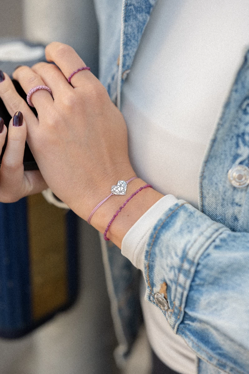 GRAV Rayfield Ruby Ezüst 925 Karkötő