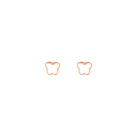 Grav Butterfly Contour Baby Arany 14K Fülbevaló