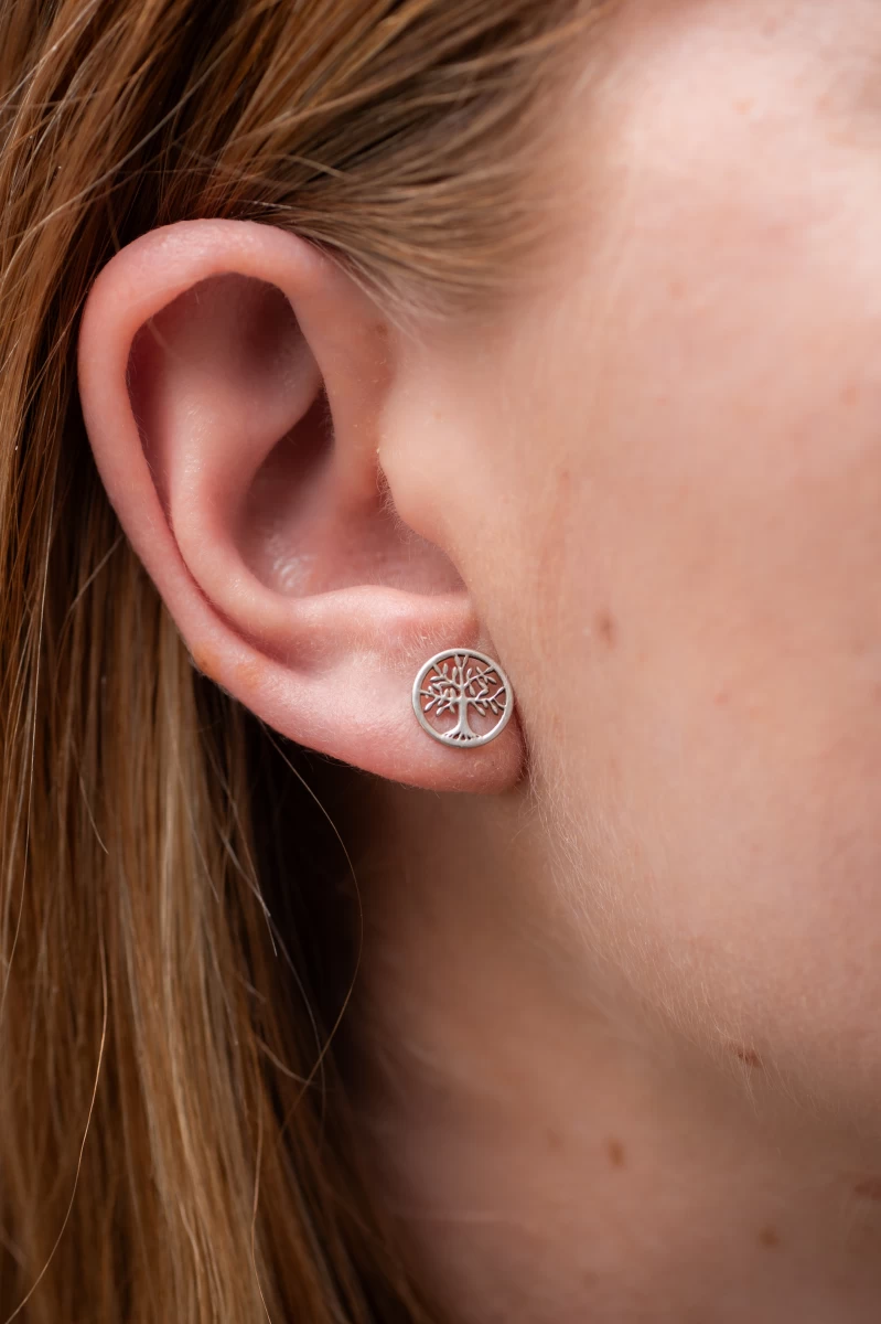 Életfa Arany Fülbevaló