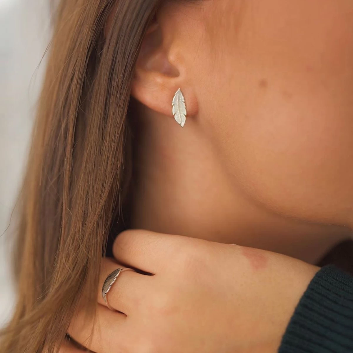 Grav Feather Ezüst 925 Gyűrű