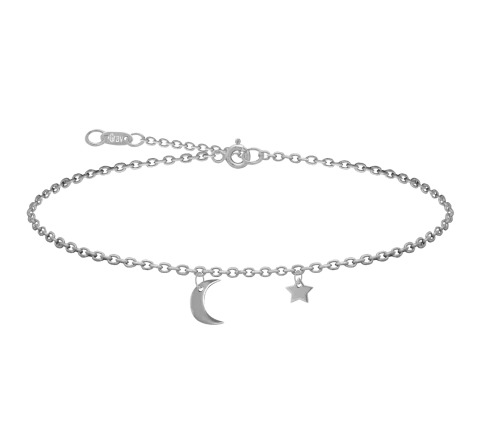 Grav Moon Ezüst 925 Bokalánc