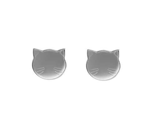 Grav Cat Ezüst Fülbevaló