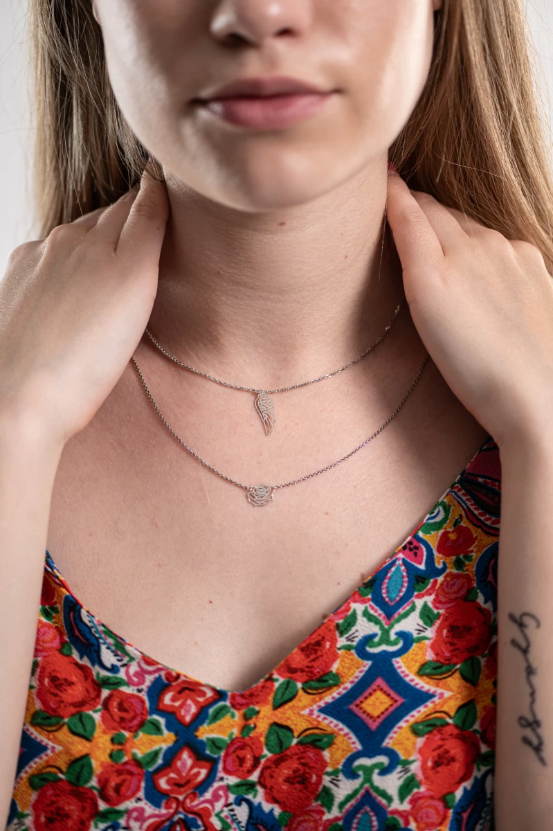 Grav Angel Wings Ezüst 925 Nyaklánc