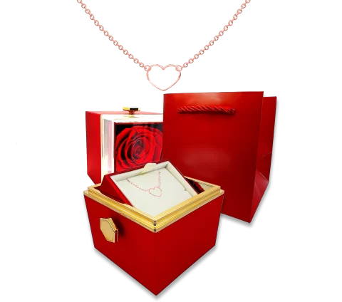 GRAV Eternal Rose Arany 14K Nyaklánc