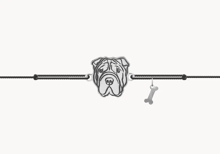 GRAV Karkötő Shar Pei Ezüst 925